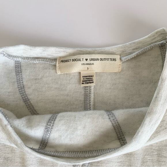 Via Penny Lane Reworked Good Vibes to the World Upcycled Oversized Fit Shirt Sm - Picture 5 of 12